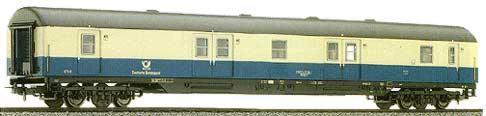 Mail car of &quot;Deutsche BundesPost&quot;<br /><a href='images/pictures/Sachsenmodelle/74539.jpg' target='_blank'>Full size image</a>